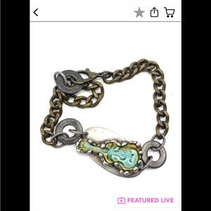 Art By Amy Guitar Necklace